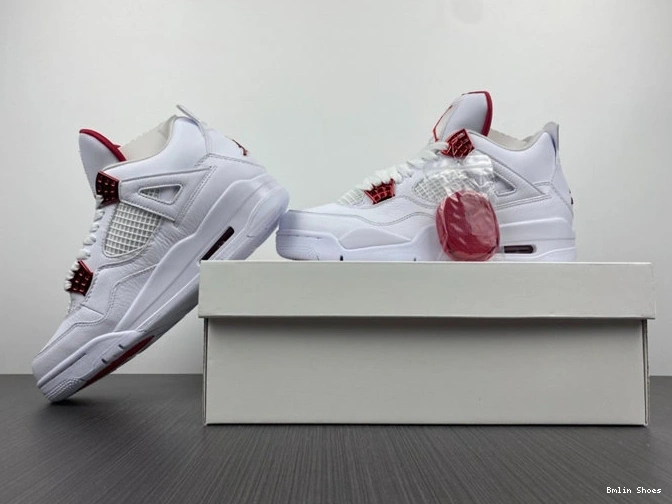 Bmlin Shoes Red Elegant Retro Jordan 4 Metallic CT8527- 3958 1029